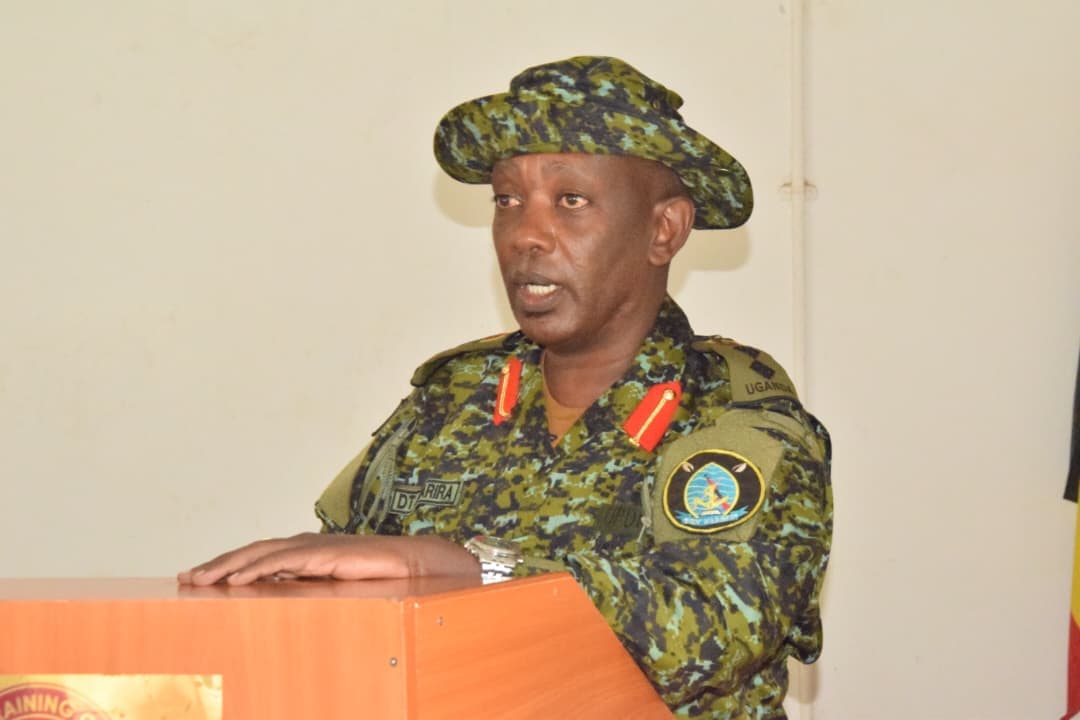 The Senior Course Representative, Colonel David Kararira