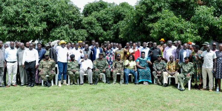 UPDF, Local Leaders Meet to Strengthen Peace in Karamoja