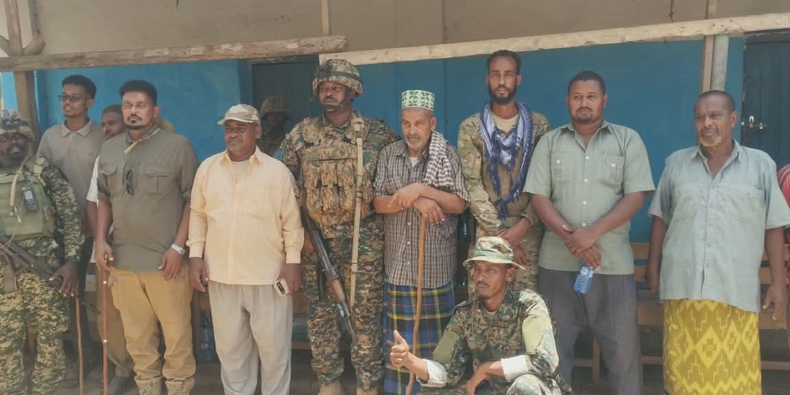UPDF, Somali Forces Rally Mubarak Residents for Peace and Progress