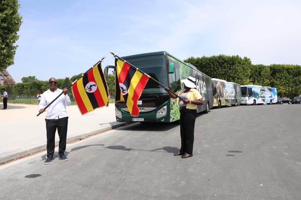 Uganda Takes Over Paris Streets with QR-Coded Buses in Aggressive Summer Tourism Push