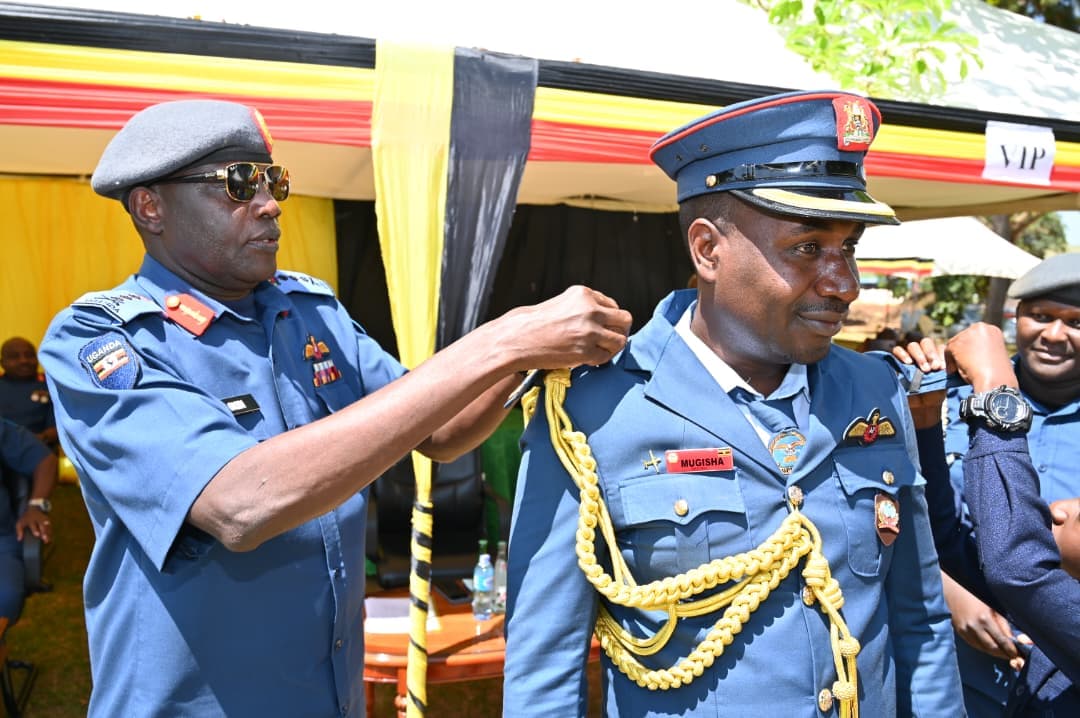 UPDF Air Force Decorates 54 Promoted Officers in Entebbe, Calls for Integrity and Higher Accountability