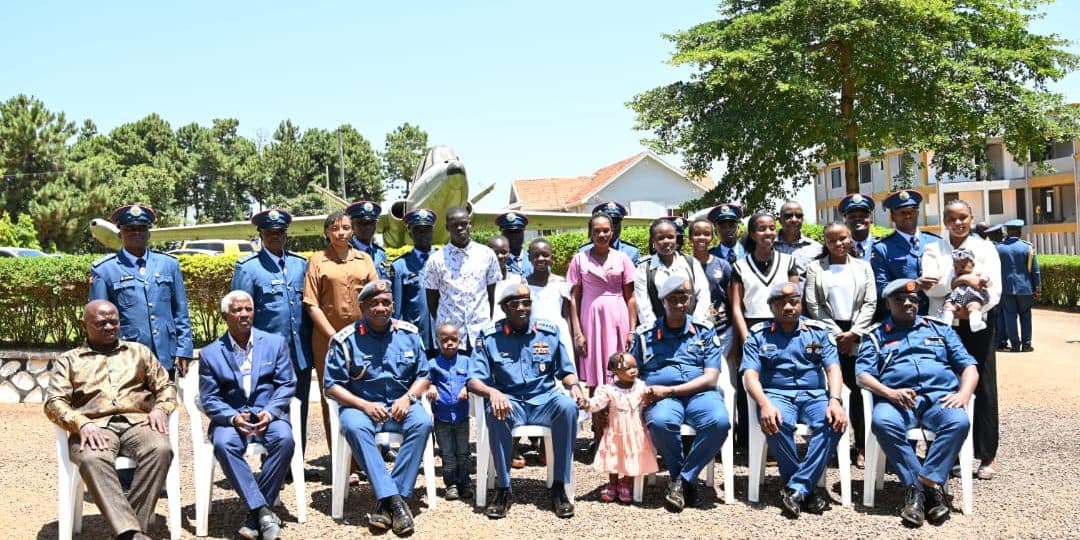 Shun Corruption, Lead by Example: Lt Gen Okidi Urges 54 Decorated Air Force Officers