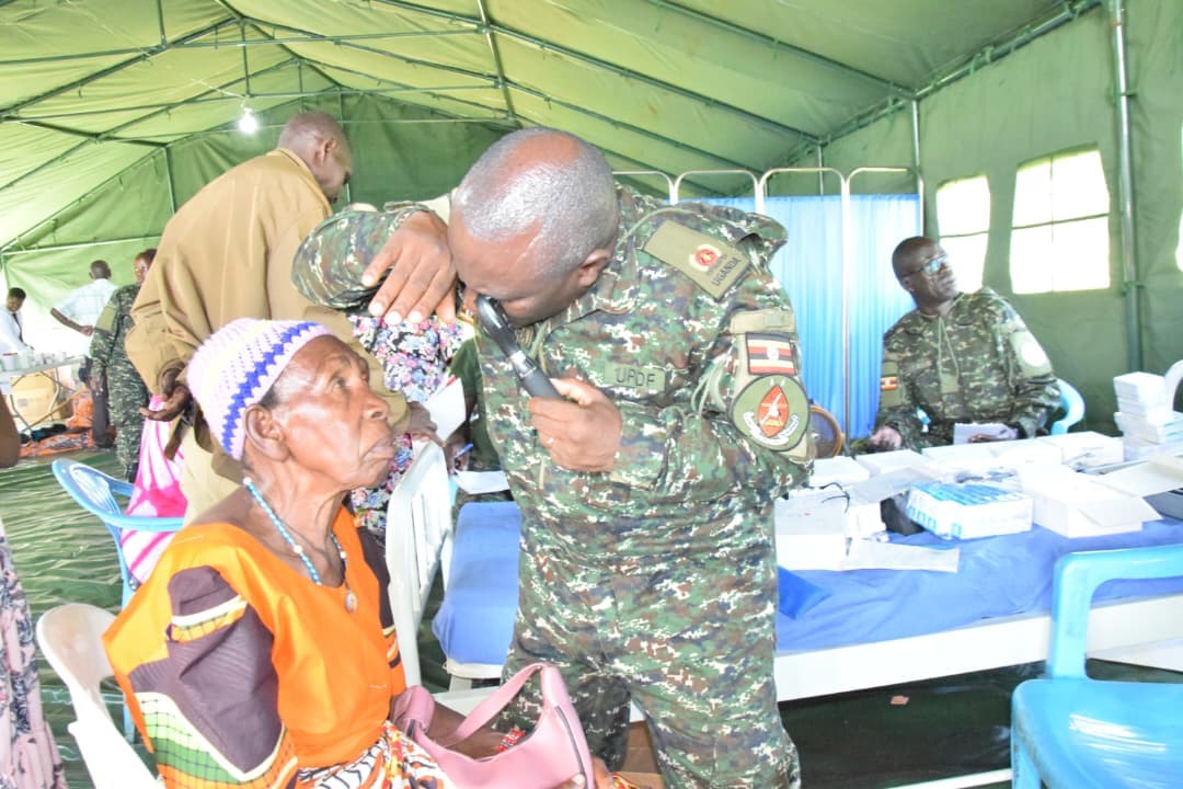 UPDF Free Medical Camp Delivers Lifesaving Health Services to Hundreds in Bulambuli