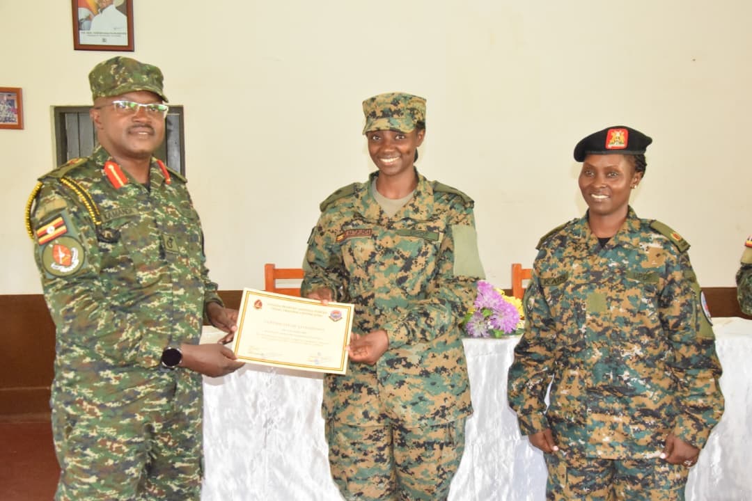UPDF officers have completed a two-week Commanders and Legal Advisers Course conducted at the Legal Training Centre in Gaddafi Barracks, Jinja City.