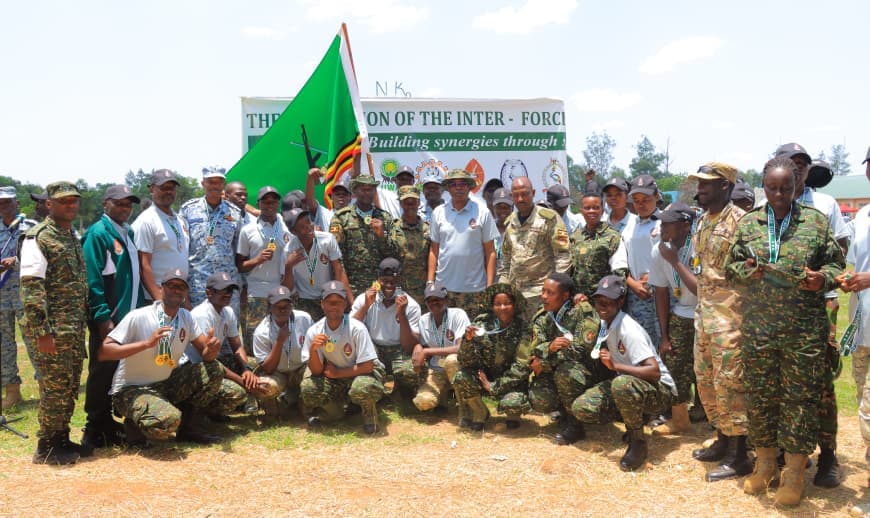 UPDF Secures Top Honors in 2026 Inter-Forces Shooting Range Championship