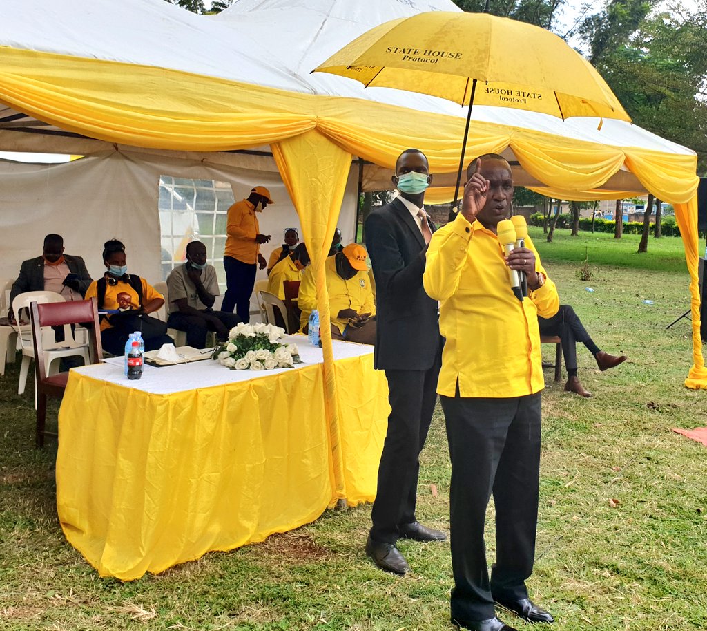 Mukula campaigning in Masaka