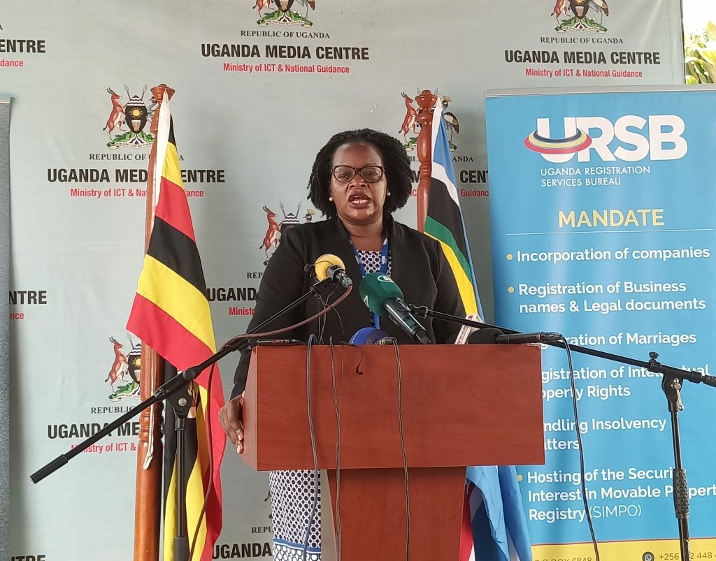 URSB Registrar General Mercy Kainobwisho 