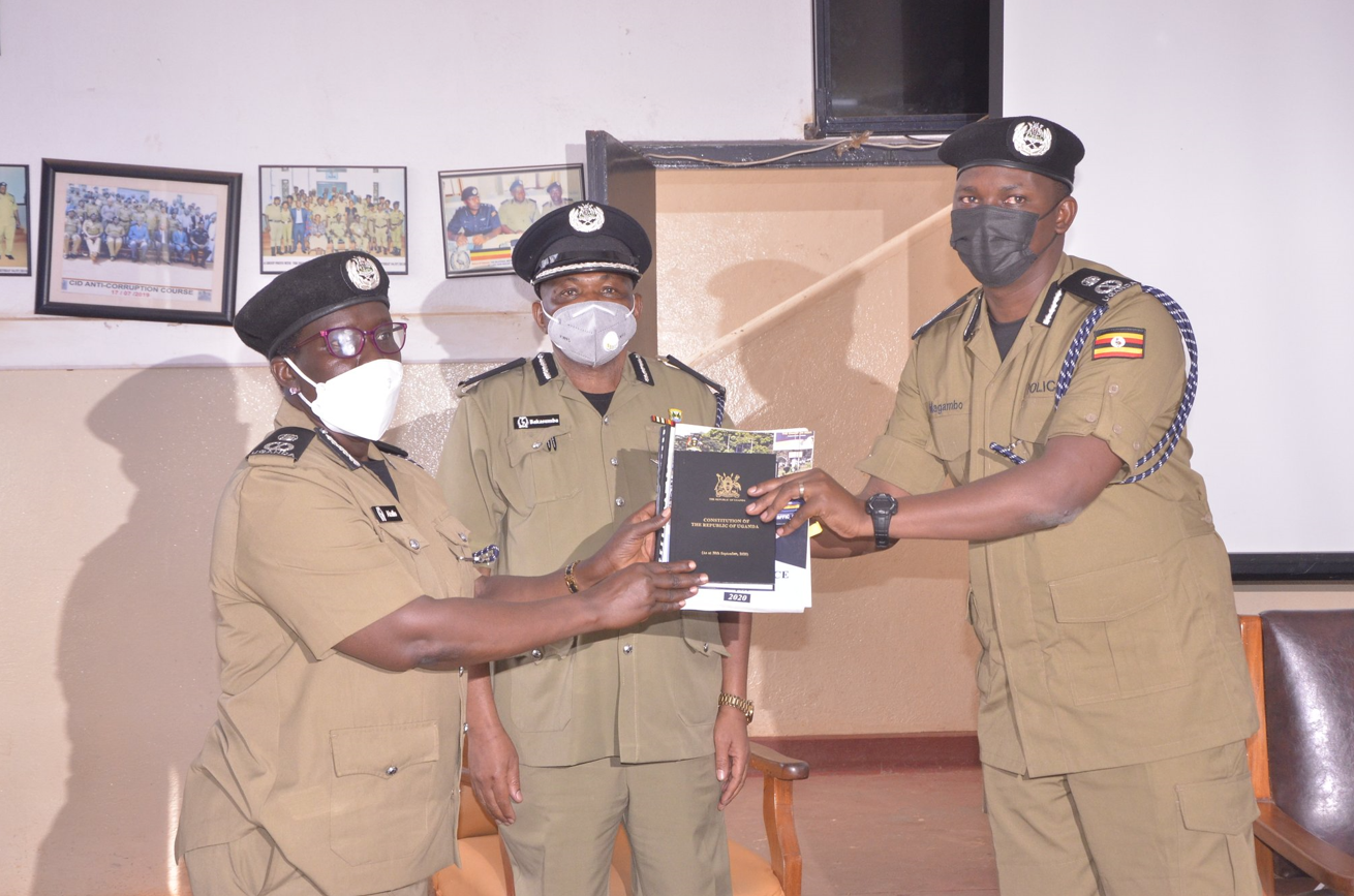 Maj Magambo Takes over Office as New Police CID Boss 