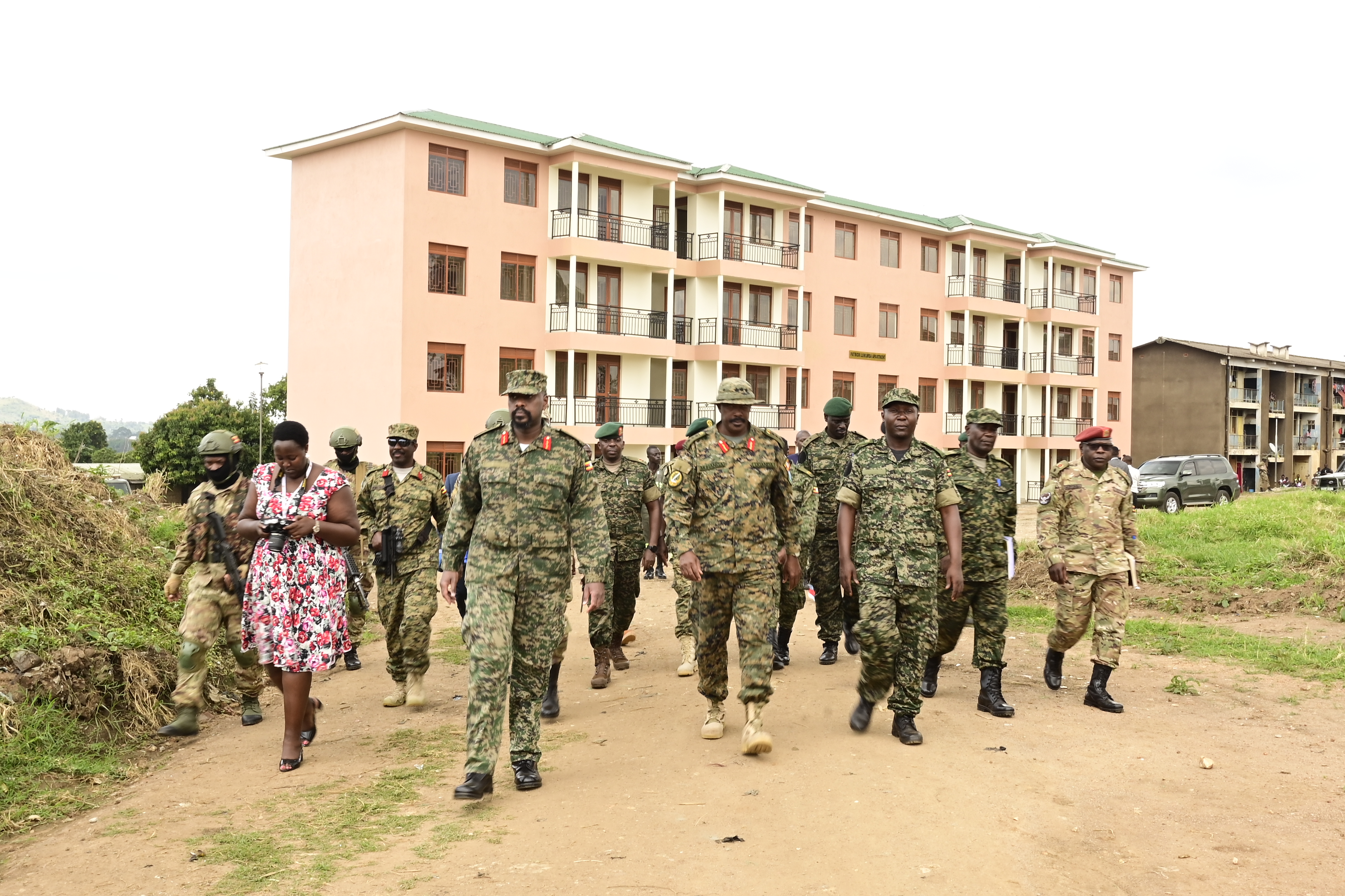 Gen MK with the CLF after commissioning the structure in the background