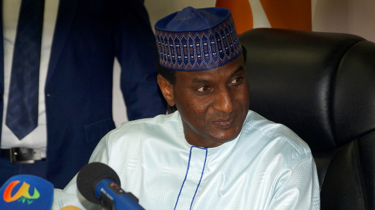 PHOTO: Niger’s transitional Prime Minister Ali Mahamane Lamine Zeine ©  Balima Boureima / Anadolu Agency via Getty Images