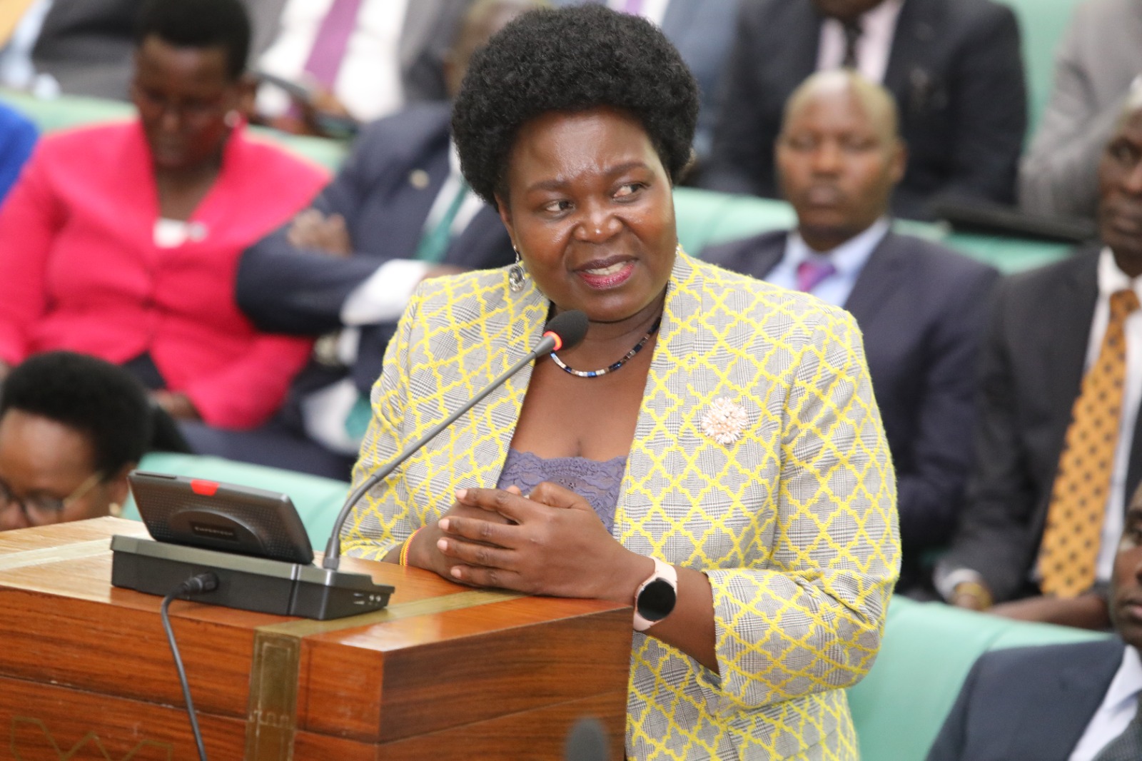 Energy Minister Ruth Nankabirwa 