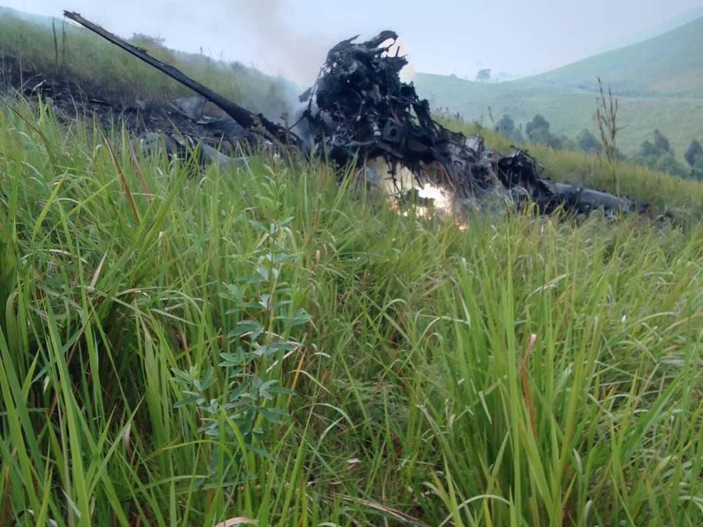 UPDF helicopter crash