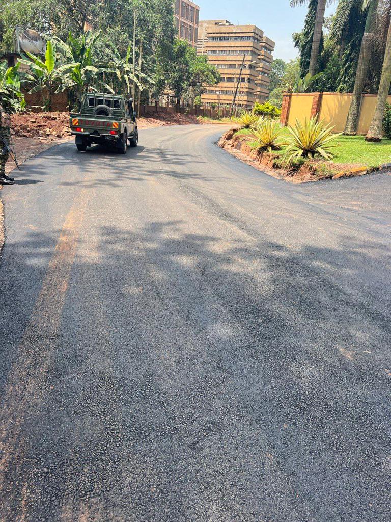 Engineers from the Special Forces Command (SFC) have completed works to fix the drainage system on KAR Road in Kampala.