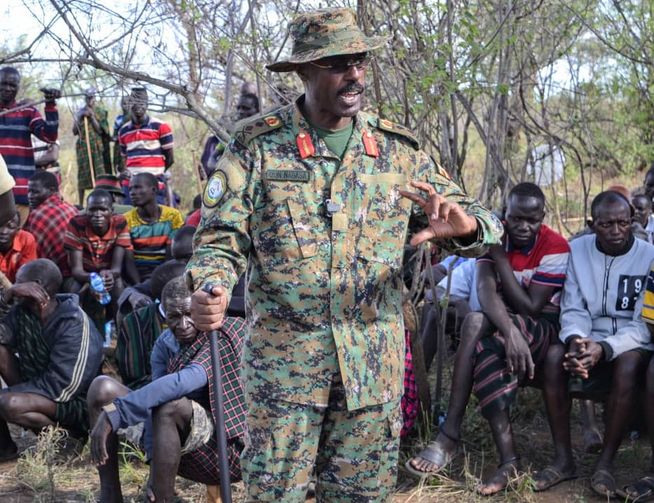 Furthermore, the Major General highlighted efforts to address the issue of Turkana pastoralists to ensure peace along the border with Kenya.