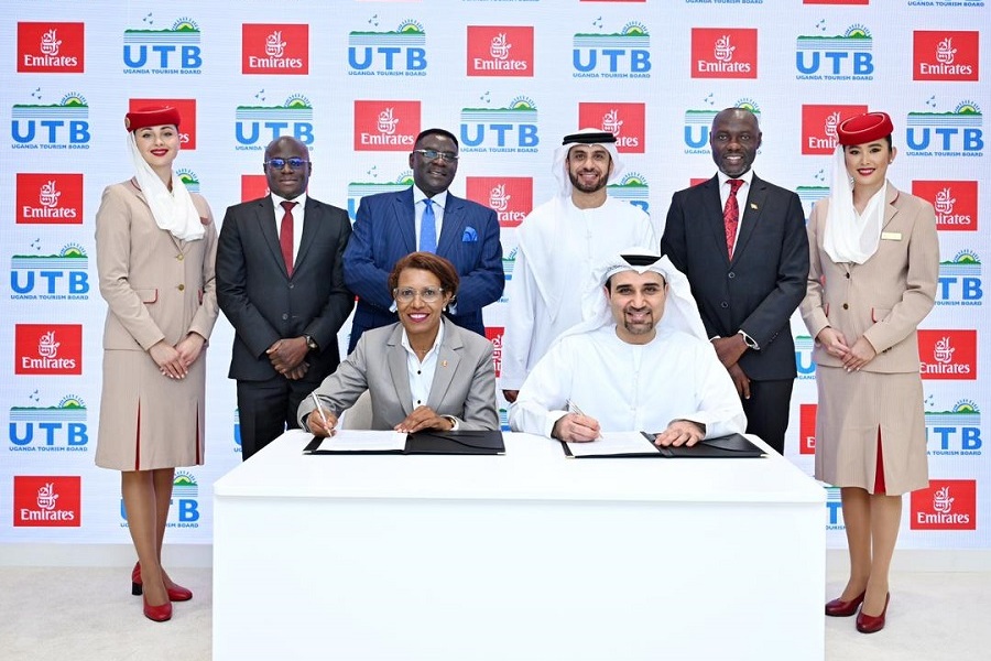 Emirates will feature promotional videos highlighting Uganda’s iconic tourist attractions and natural wonders in the cabin on the route between Entebbe and Dubai.