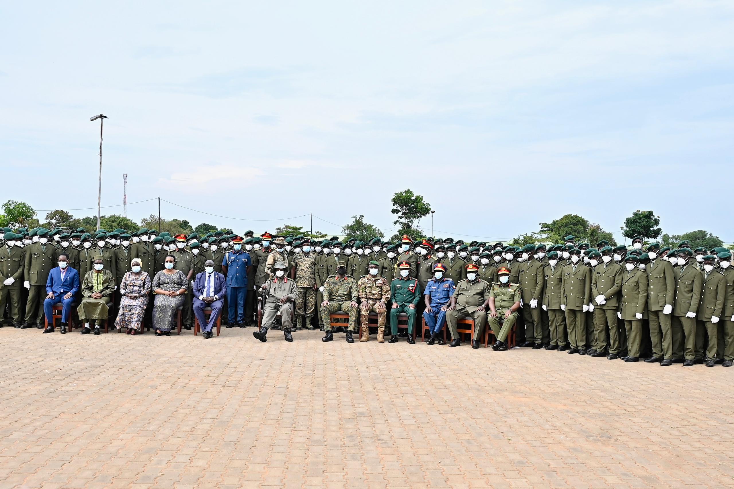 Kaweweta Basic Military Training School in Nakaseke