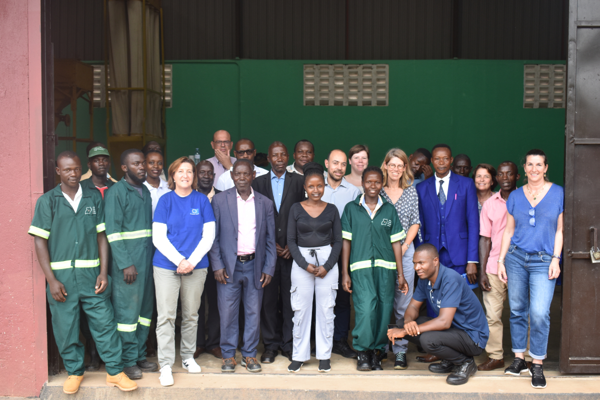 The factory was constructed by the Uganda Coffee Farmers Alliance (UCFA) with support from the European Union under the European Union-East African Community Market Access Upgrade Programme (EU-EAC MARKUP).