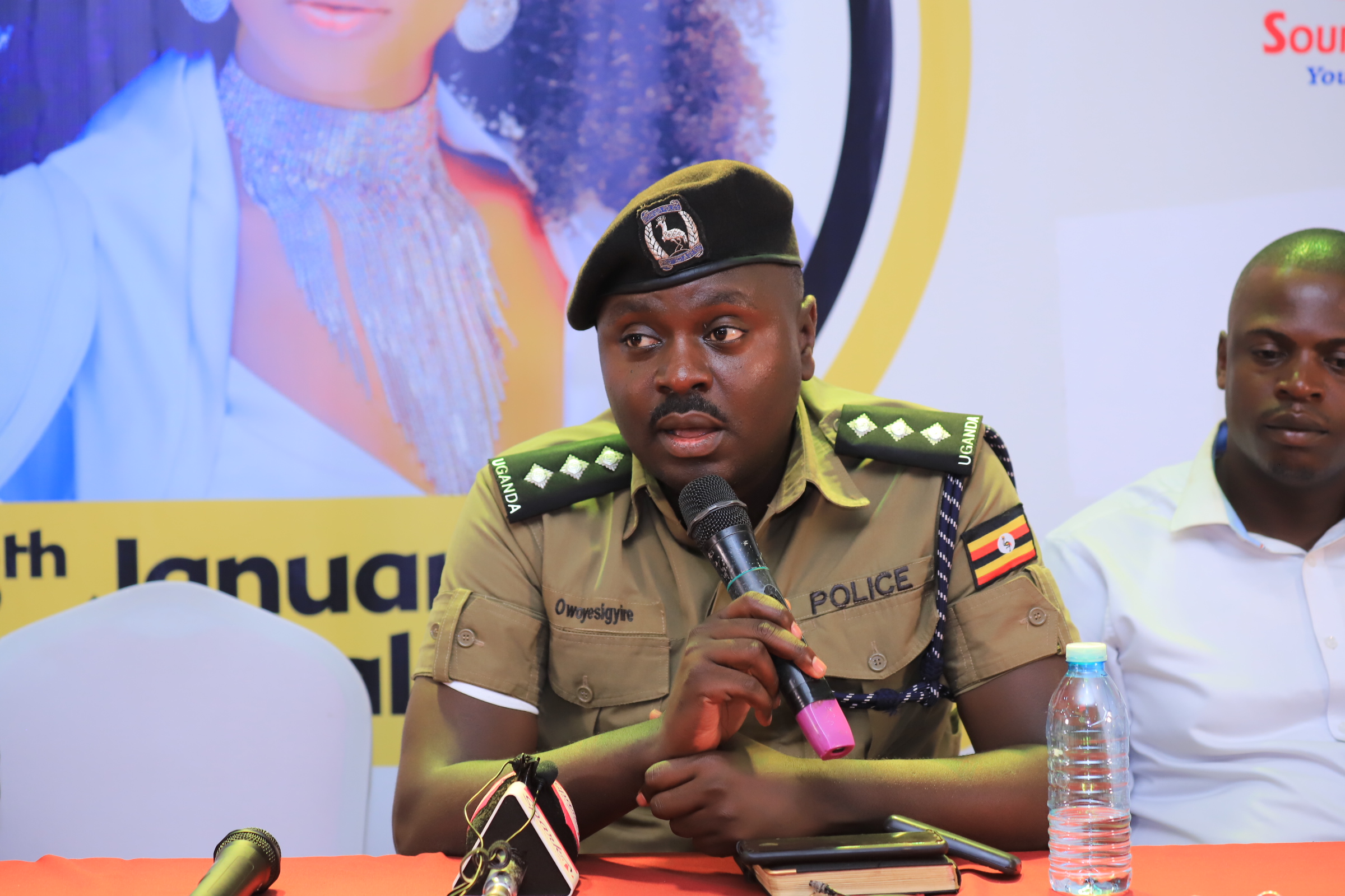 Luke Owoyesigyire, the deputy public relations officer of Kampala Metropolitan Police 