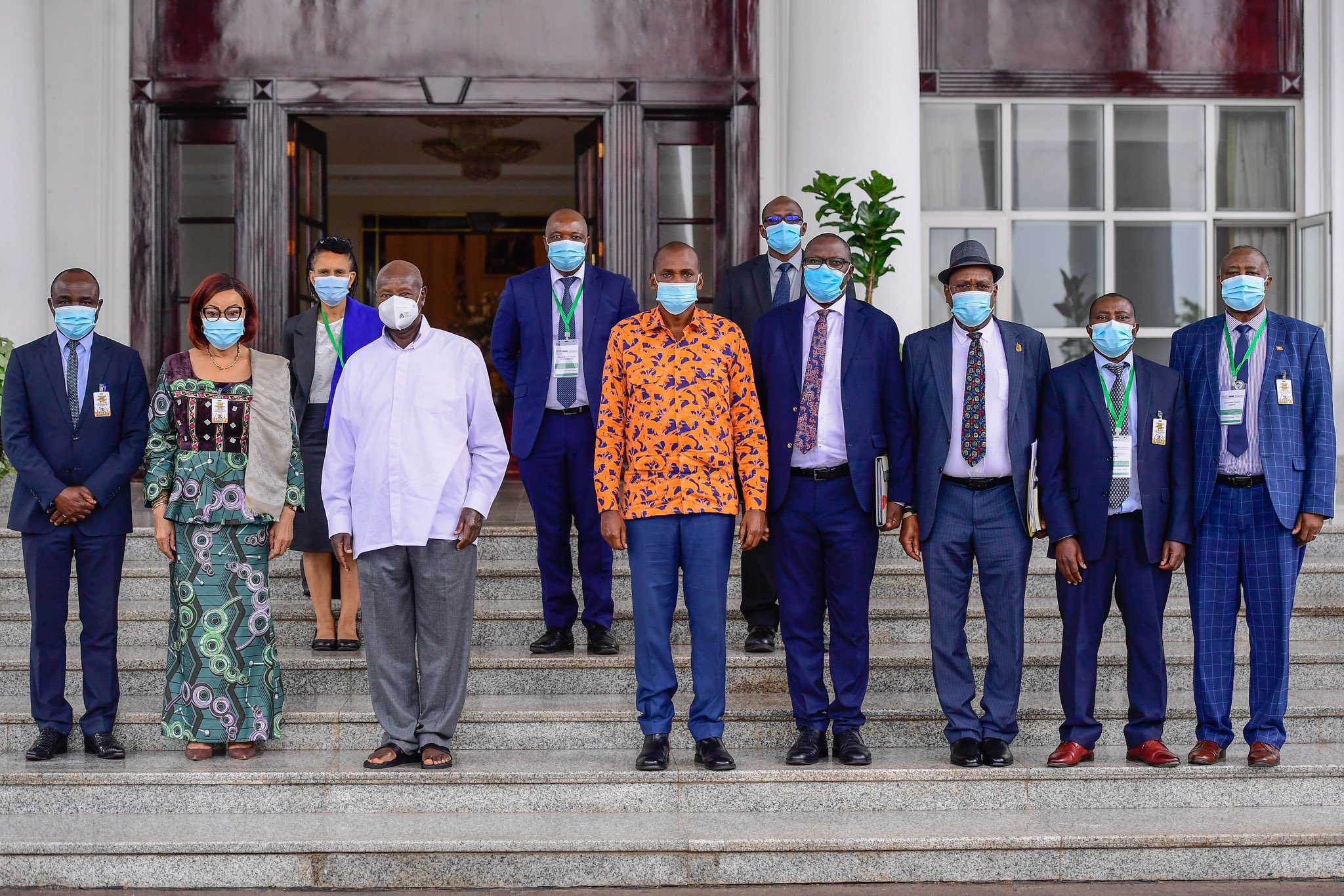 President Yoweri Museveni held discussions with the African Union Commissioner for Agriculture, Rural Development, Blue Economy, and Sustainable Environment, Ambassador Josefa Sacko