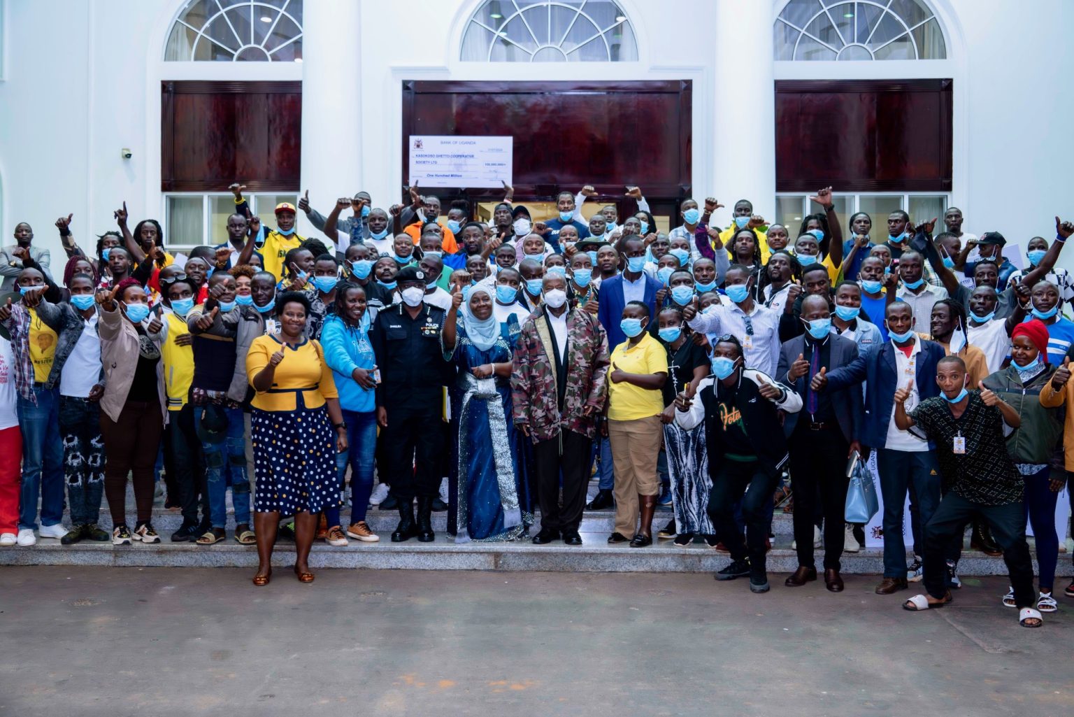 President Museveni Meets Ghetto SACCO Leaders, Fulfils Shs1.2 Billion Pledge