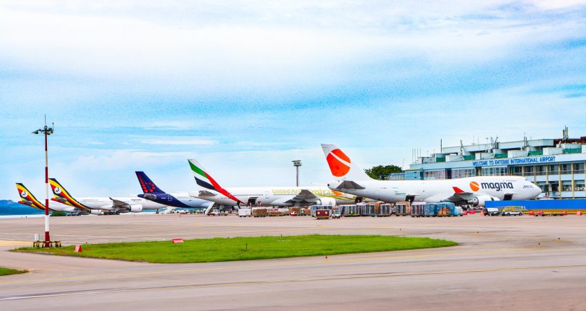 There is an increase in both passenger and freight traffic at Entebbe International Airport 