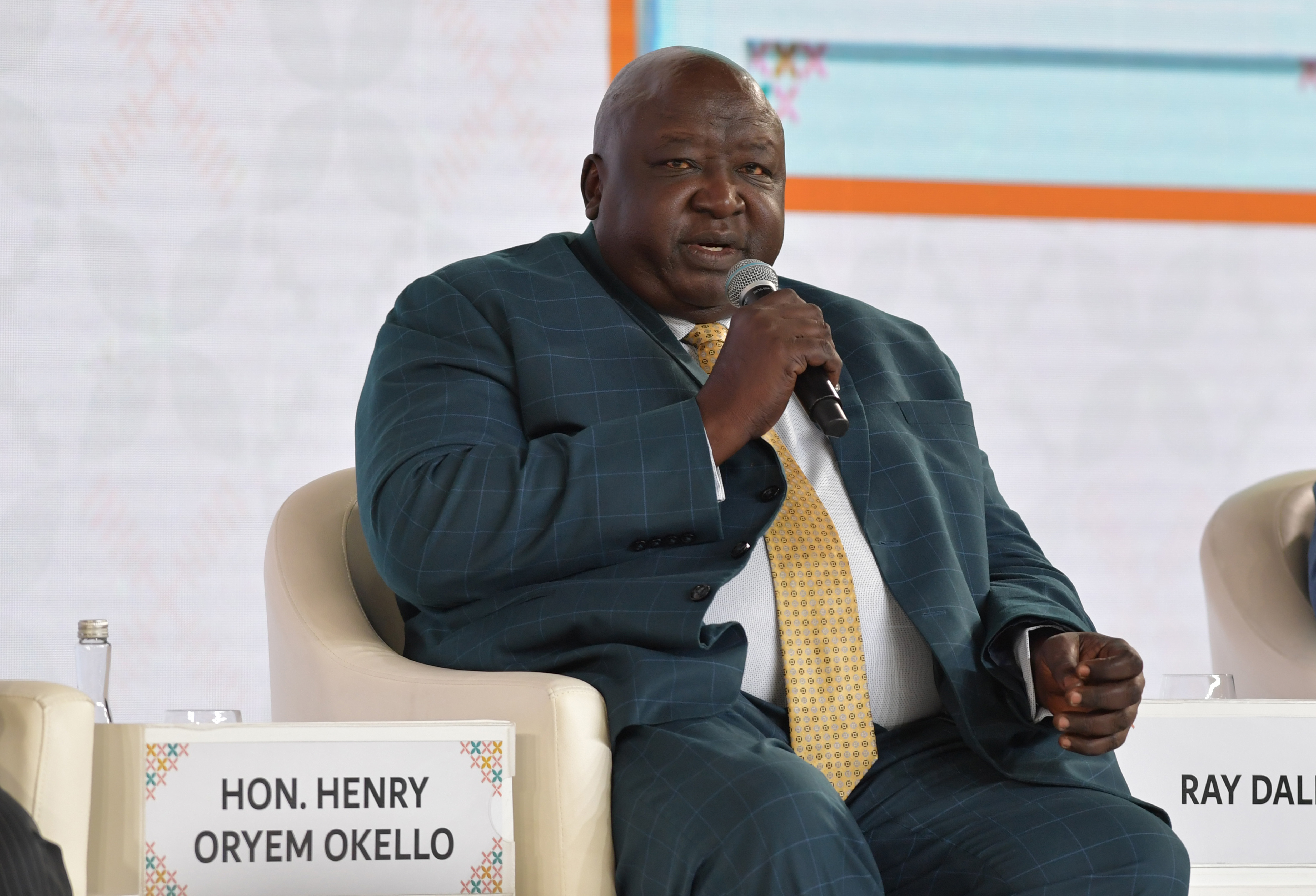 Minister of State for International Cooperation, Henry Oryem Okello