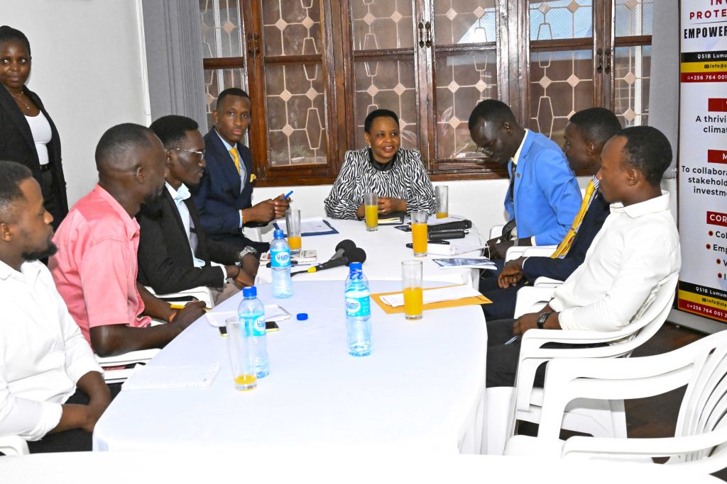 Col. Edith Nakalema, Head of the State House Investors Protection Unit (SHIPU), was left amazed by the ingenuity of Uganda's youth and student leaders.