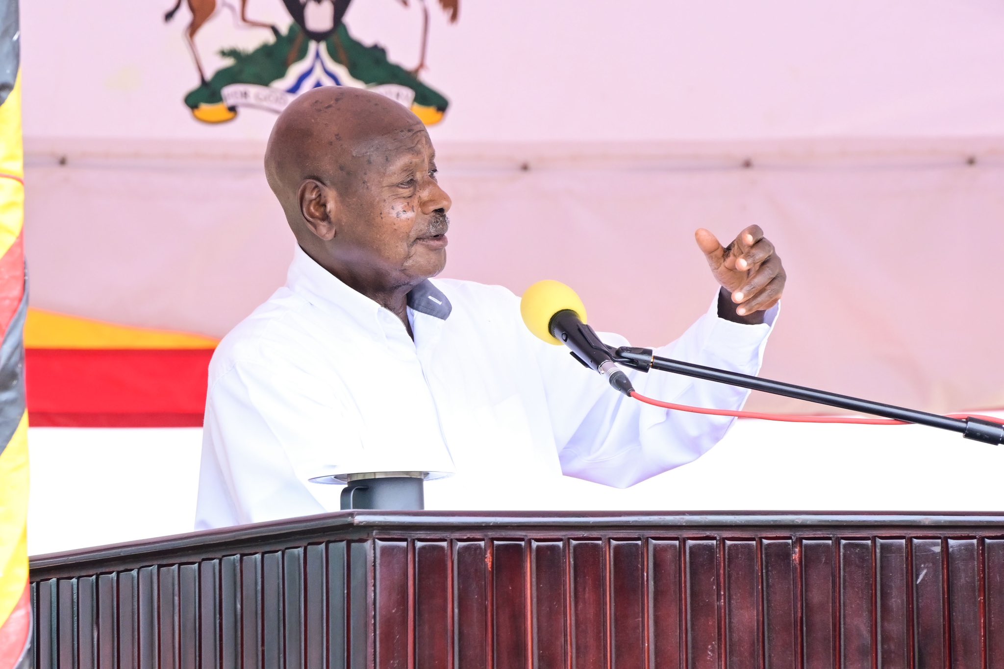 President Museveni at the Regional parliamentary sittings in Gulu City