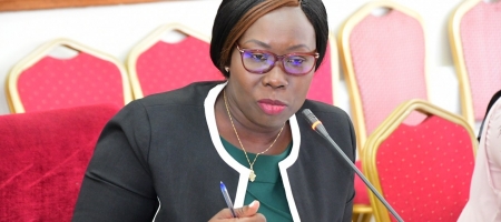 Josephine Ossiya appearing before the Appointments Committee on Wednesday