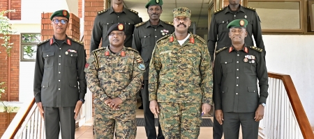 CDF Meets Delegation from Rwanda Defense Forces