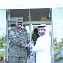 The Chief of Defense Forces, Gen. Muhoozi Kainerugaba, who is also the Senior Presidential Advisor for Special Operations, held a meeting this afternoon with a delegation from the United Arab Emirates (UAE).