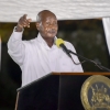 President Yoweri Museveni on Wednesday, March 27 hosted the Muslim community for an Iftar dinner