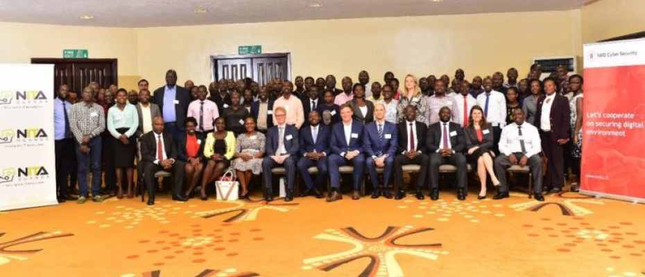 Participants at the conference pose for a group photo. Courtesy photo