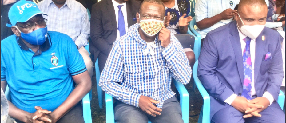 (L-R) FDC leaders; Patrick Amuriat, Kizza Besigye and Erias Lukwago