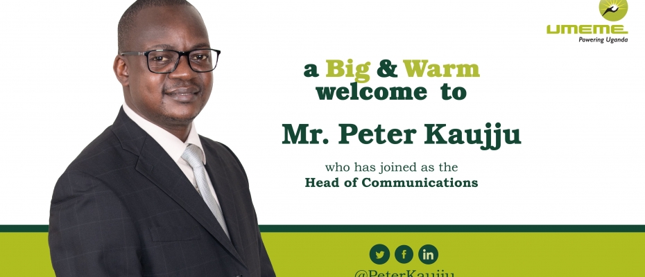 Peter Kaujju unveiled as Umeme Spokesperson