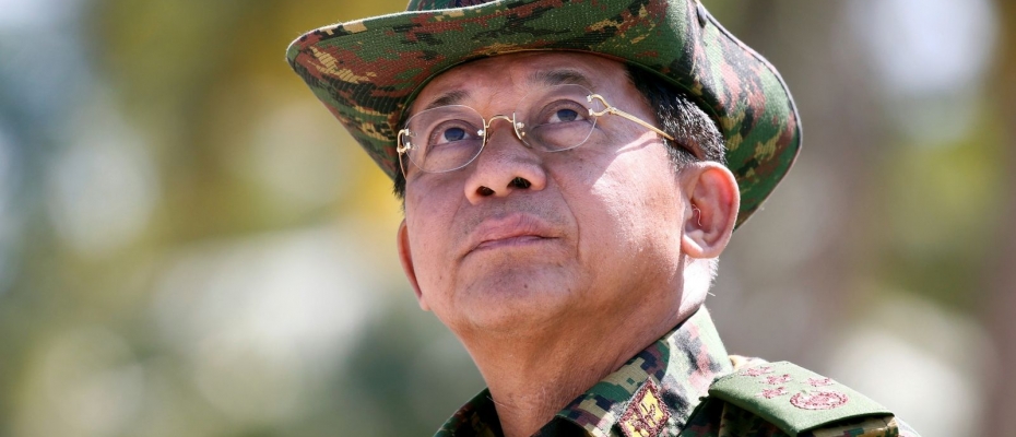 Myanmar's military commander-in-chief, senior general Min Aung Hlaing, has reportedly taken control of the country