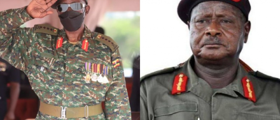 President Museveni and Gen Tumwine