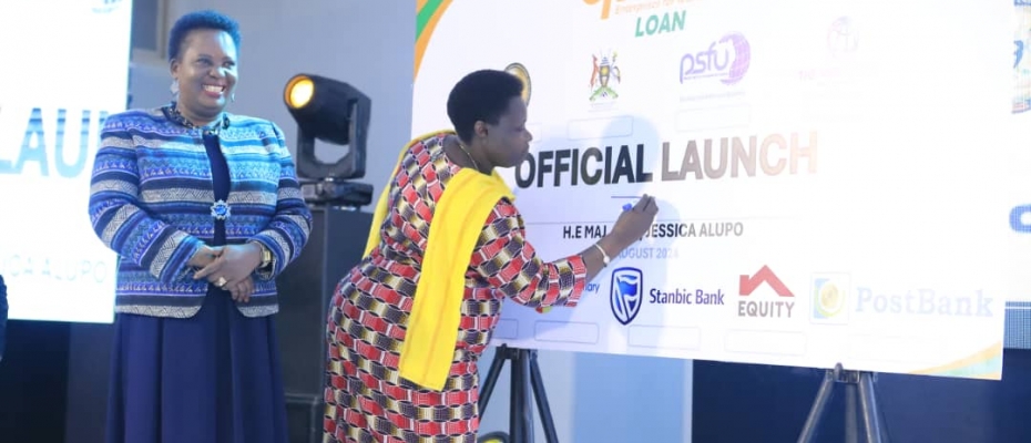 Vice President Jessica Alupo launched the Generating Growth Opportunities and Productivity for Women Enterprises (GROW) project