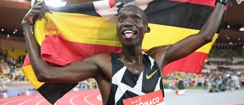 Joshua Cheptegei won the men's 10,000m race and set a new Olympic record in Paris