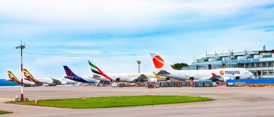 There is an increase in both passenger and freight traffic at Entebbe International Airport 