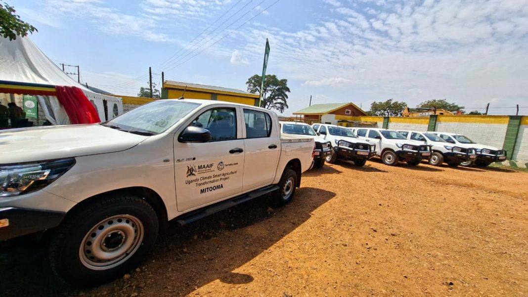 MAAIF Distributes Vehicles to 69 Districts to Scale Up Climate-Smart Farming