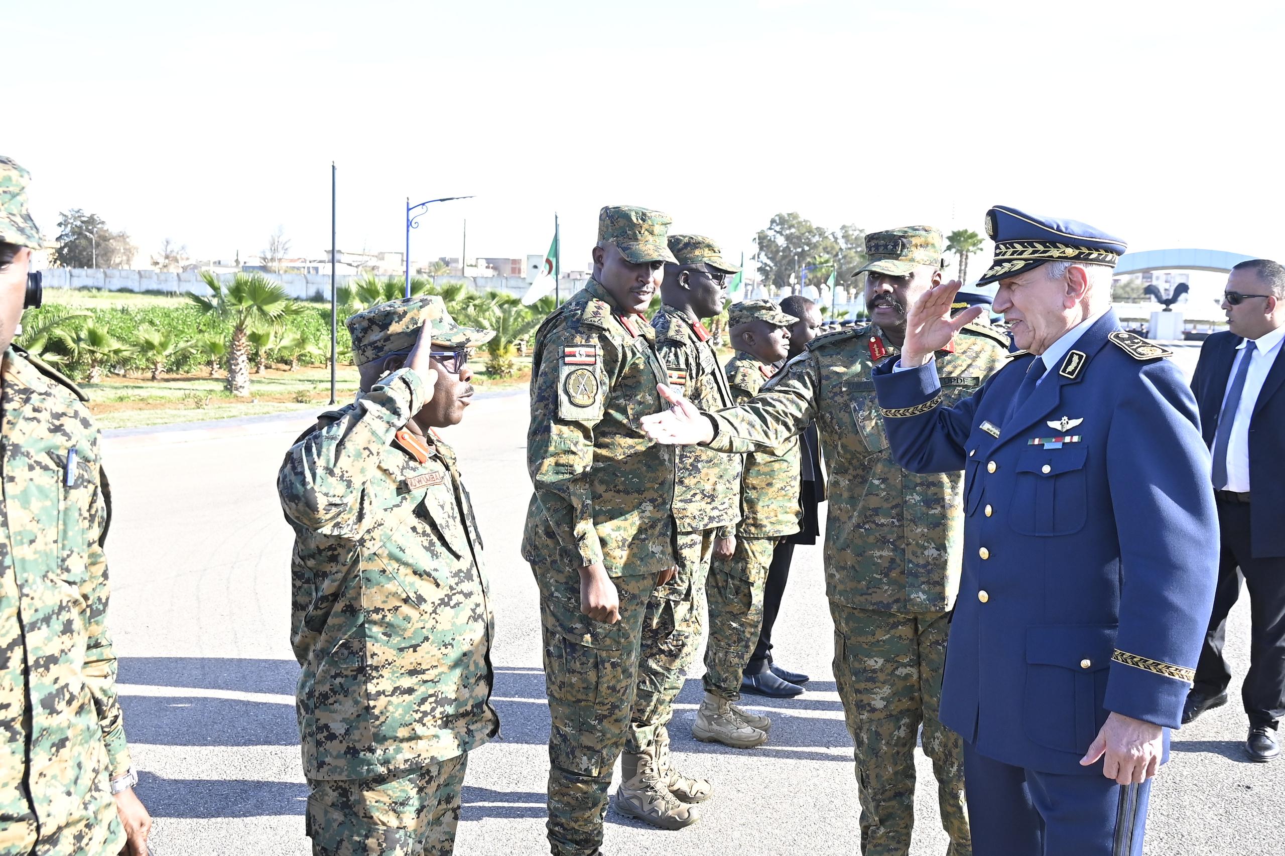 Gen Kainerugaba Visits Algeria’s Air, Navy Forces