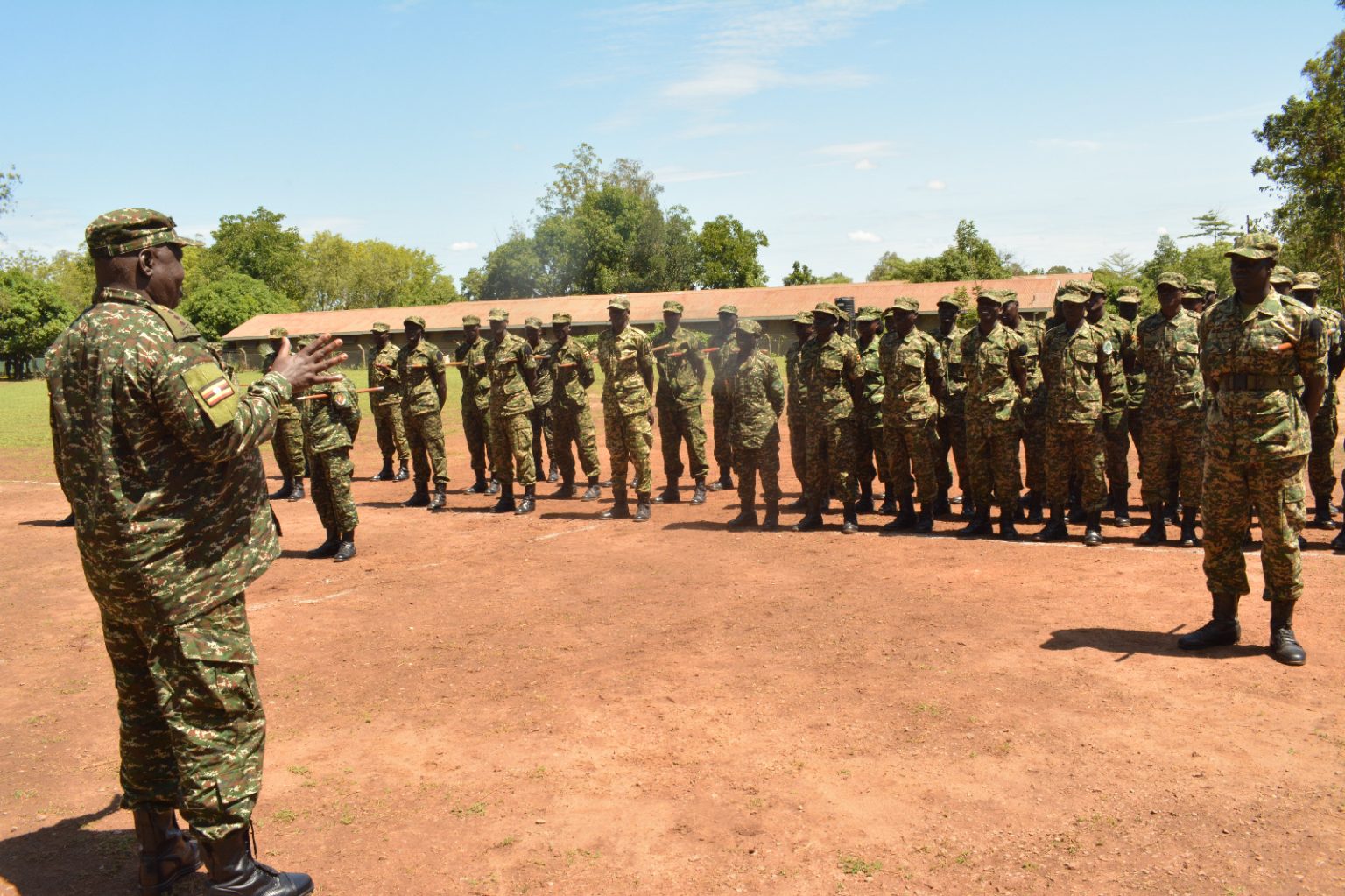 UPDF Deputy Chief Commends 4 Infantry Division’s Discipline Ahead of CDF Drill Competition