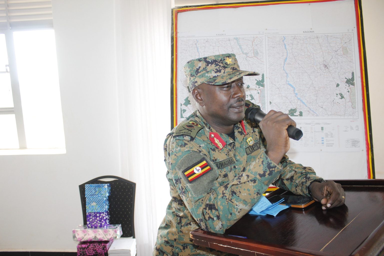 UPDF Soldiers Complete Geospatial Mapping Training