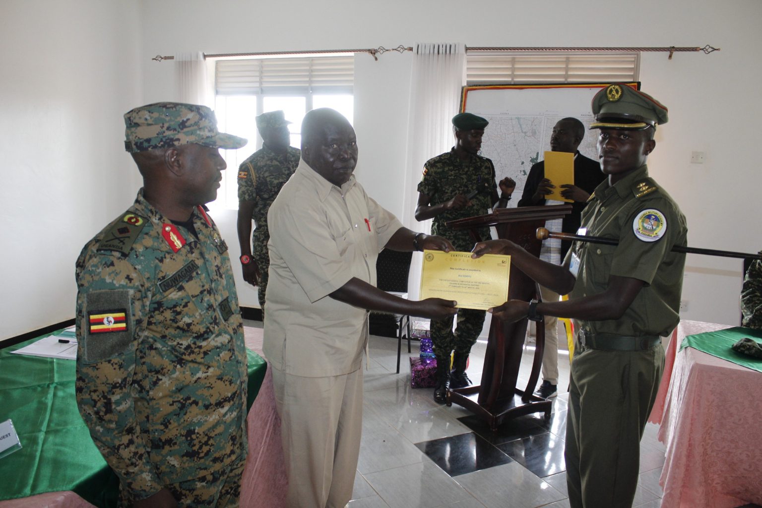 UPDF Soldiers Complete Geospatial Mapping Training