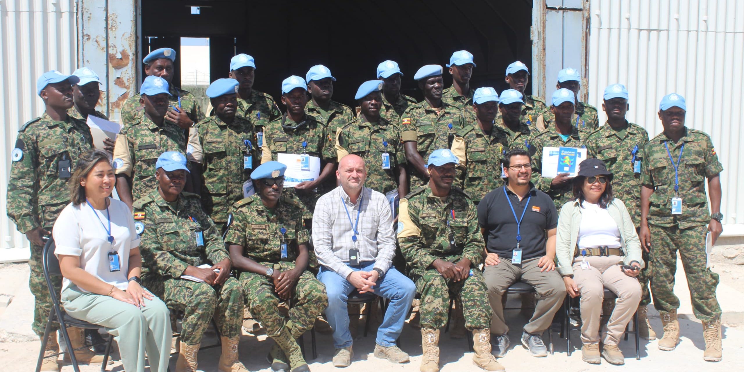 UPDF Troops in Somalia Complete Security and Induction Training