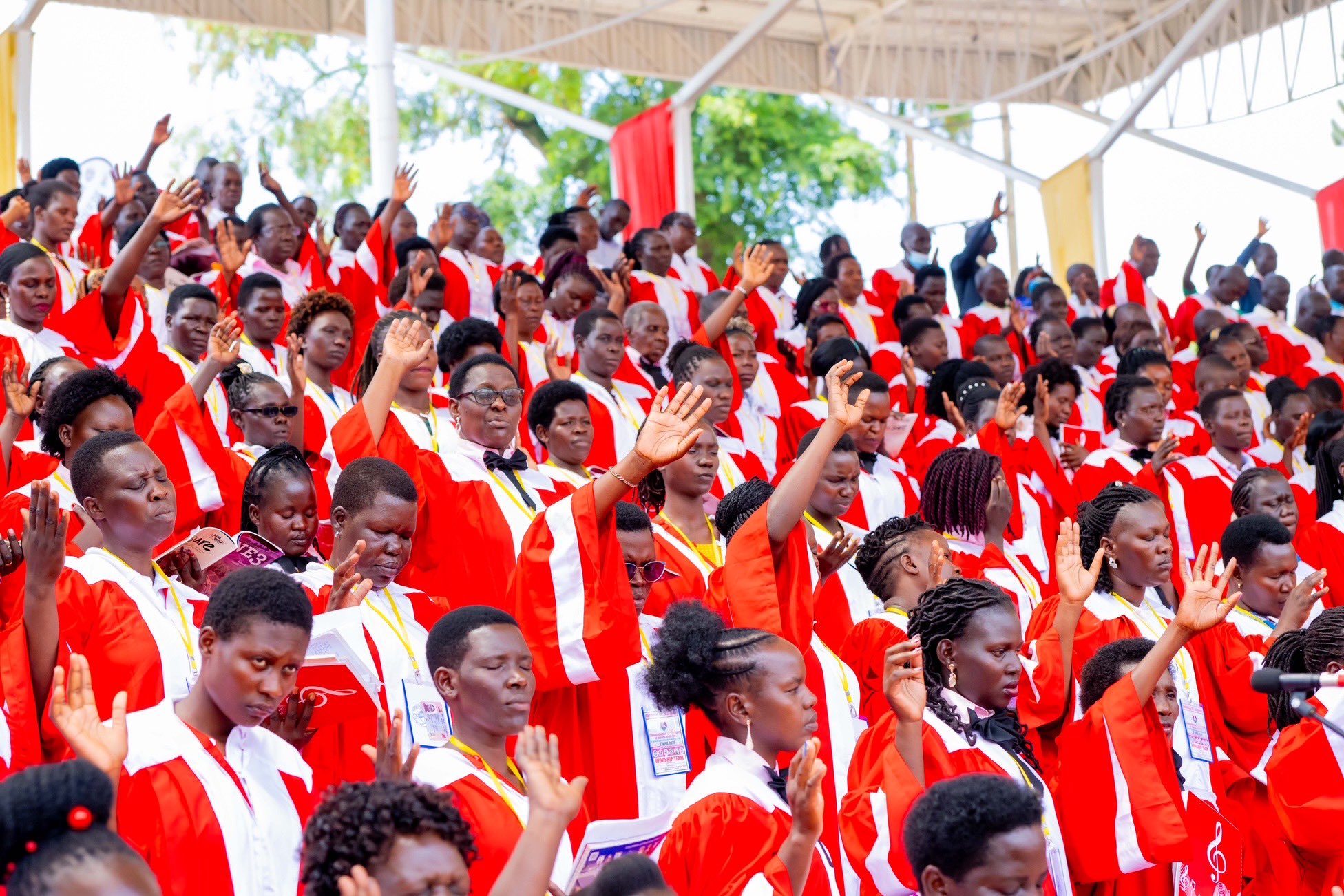 Museveni Urges Believers to Embrace Prosperity, Avoid Mixing Religion with Politics