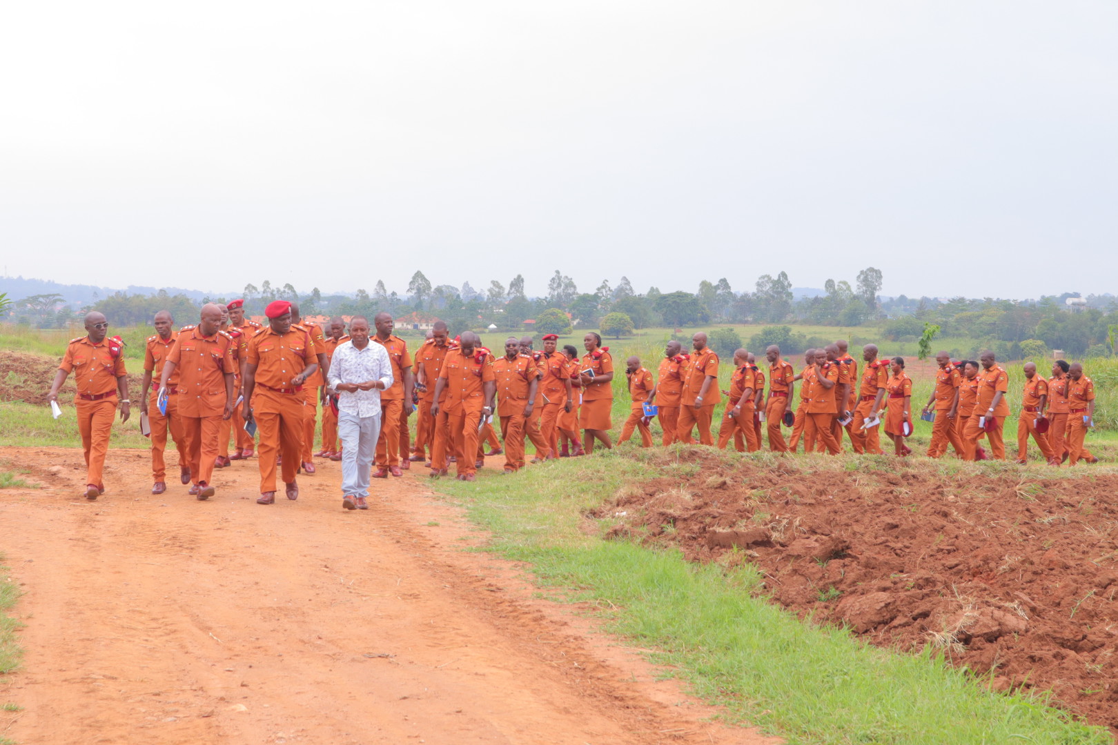 Prison Officers Tour Key Institutions to Enhance Service Delivery