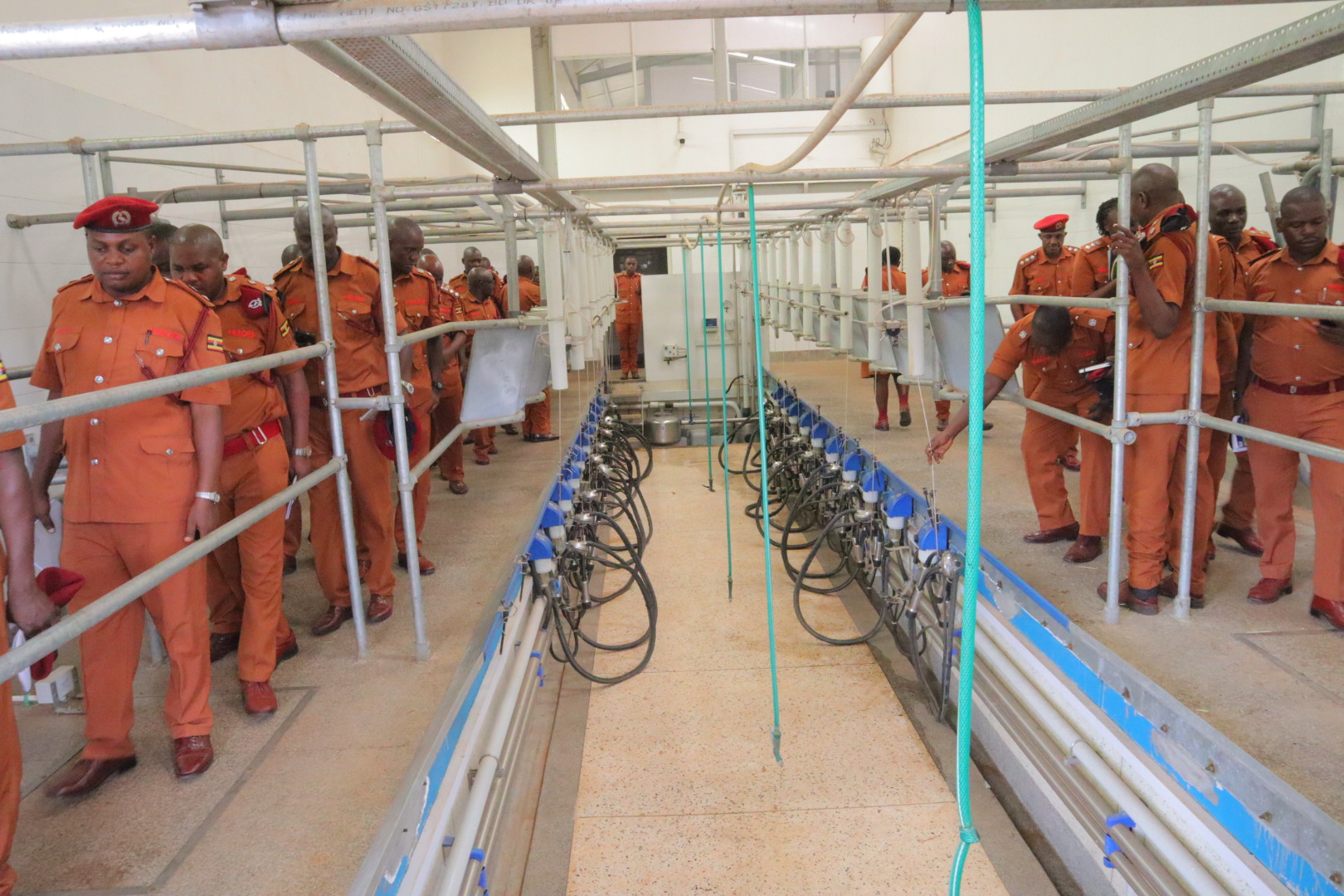 Prison Officers Tour Key Institutions to Enhance Service Delivery