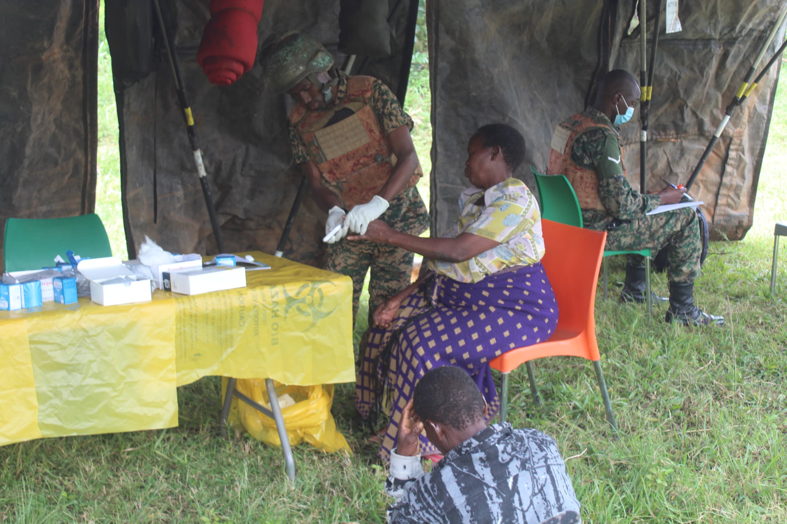 UPDF Offers Free Medical Services to Nakaseke Residents